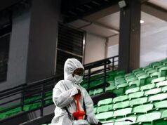 Európski basketbaloví giganti Panathinaikos DEZINFEKCIUJÚ celý štadión po tom, čo tam vyhrali krutí rivali veľké finále Európski basketbaloví giganti Panathinaikos dezinfikovali svoj štadión po tom, čo tam vyhrali krutí rivali Olympiacos veľké finále