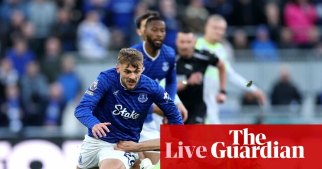 Everton vs Manchester City: Premier League – naživo | Premier League
