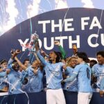Man City získal titul víťazstvom 2:1 na štadióne Joie, ktorý zvyčajne hostí ich ženský tím