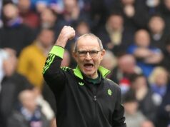 FAKTOR STRACHU: Martin O’Neill trvá na tom, že hviezdy Celticu poháňali vyhliadky na stratu titulu v Premiership, keďže manažér poskytuje informácie o zranení Daizena Maedu Martin O'Neill si vychutnáva príležitosť tento víkend poslednýkrát nastúpiť proti Rangers