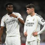 Predpokladá sa, že Aurelien Tchouameni a Fede Valverde boli zapojení do hádky na tréningovom ihrisku Realu Madrid.
