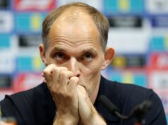Fanúšikovia Anglicka kritizujú „trápnu“ zostavu majstrovstiev sveta po „hrozivých“ rozhodnutiach Thomasa Tuchela LONDÝN, ANGLICKO - 22. MÁJ: Thomas Tuchel, hlavný tréner Anglicka, reaguje počas tlačovej konferencie k oznámeniu zostavy anglickej reprezentácie FIFA World Cup 2026 na štadióne Wembley 22. mája 2026 v Londýne v Anglicku. (Foto Eddie Keogh – The FA/The FA cez Getty Images)