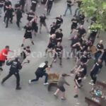 Pred finále Conference League v Lipsku vypukli medzi fanúšikmi rivala násilné strety
