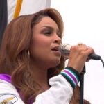 Jordin Sparks strhla dav na Indianapolis 500 spevom národnej hymny