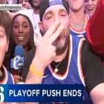 Fanúšikovia a hráči Knicks sa posmievali 76ers po tom, čo zabezpečili sériu svojich súperov z NBA