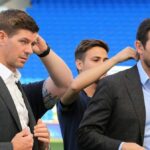 Frank Lampard a Steven Gerrard v anglických dresoch