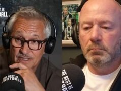 Gary Lineker a Alan Shearer vyniesli „nahnevaný“ verdikt VAR po neuznanom góle v zápase Arsenal proti West Hamu Gary Lineker a Alan Shearer sa zhodli na vylúčení gólu West Hamu proti Arsenalu.