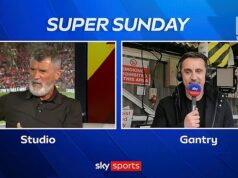 Gary Neville a Roy Keane sa stretávajú kvôli chvále za taktiku Michaela Carricka, keďže šéf Man United posilnil ponuku na pozíciu na plný úväzok víťazstvom nad Liverpoolom Roy Keane a Gary Neville sa stretli pri diskusii o budúcnosti Michaela Carricka