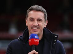 Gary Neville menuje deň, keď Arsenal vyhrá titul v Premier League po obrovskej posile Gary Neville vyslovil svoj verdikt o tom, kedy Arsenal vyhrá titul v Premier League