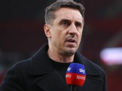 Gary Neville predpovedá presný dátum, kedy Arsenal vyhrá titul v Premier League po dráme z West Hamu Gary Neville