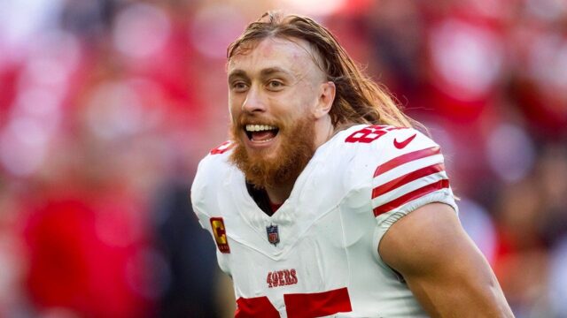 George Kittle z 49ers zdieľa vtipný príbeh o pavúkoch počas George Kittle z 49ers zdieľa vtipný príbeh o pavúkoch počas Achillovej rehabilitácie