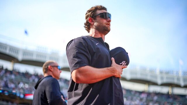Gerrit Cole sa vracia do rotácie Yankees prvýkrát od roku 2024
