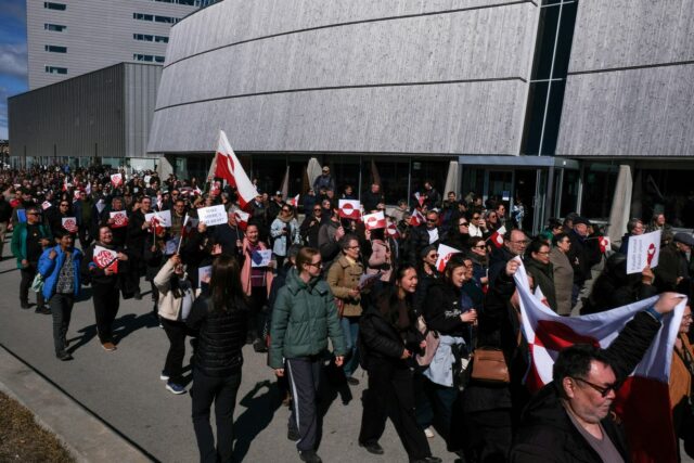 Grónčania protestovali proti otvoreniu nového amerického konzulátu v Nuuk | Správy Donalda Trumpa
