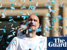 Guardiolova rozlúčková slávnosť: staré tváre, rockové hviezdy a prekvapenie od Khadija Shaw | Pep Guardiola Guardiolova rozlúčková slávnosť: staré tváre, rockové hviezdy a prekvapenie od Khadija Shaw | Pep Guardiola