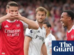 Gyökeres dvakrát prepustil Arsenal cez Fulham, aby premenil tlak na titul na Manchester City | Premier League Gyökeres dvakrát prepustil Arsenal cez Fulham, aby premenil tlak na titul na Manchester City | Premier League