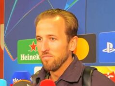Harry Kane vymenoval svojho favorita pre finále Ligy majstrov PSG proti Arsenalu Harry Kane pri rozhovore s novinármi