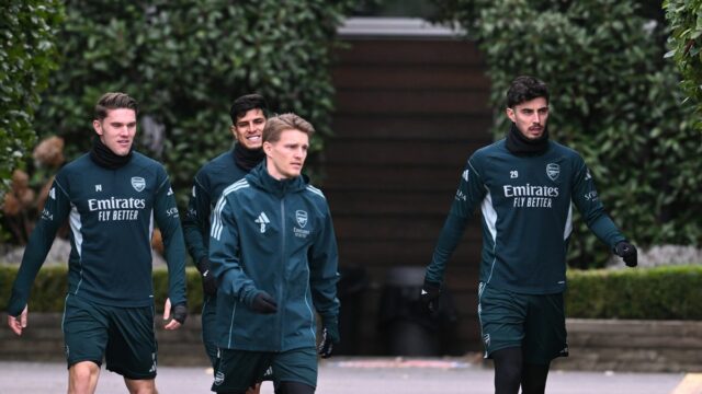 Hviezdy Arsenalu Kai Havertz a Martin Odegaard sa potýkali so zraneniami