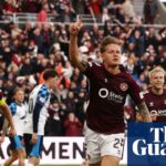 Hearts odprevadia Falkirk, ale neskorá show Celticu nastaví posledný deň, ktorý rozhodne o titule | Škótska premiéra