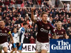 Hearts odprevadia Falkirk, ale neskorá show Celticu nastaví posledný deň, ktorý rozhodne o titule | Škótska premiéra Hearts odprevadia Falkirk, ale neskorá show Celticu nastaví posledný deň, ktorý rozhodne o titule | Škótska premiéra