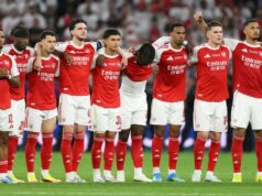 Hodnotenie hráčov Arsenalu vs PSG: 4/10 dostal hrozný trest za prehru finále Ligy majstrov Gabriel z Arsenalu reaguje po premeškaní piatej penalty tímu