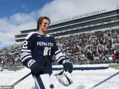 Hokejový fenomén pozná svoj osud tri mesiace po napadnutí, keď historický tím NHL vyhrá draftovú lotériu Toronto Maple Leafs si na budúcomesačnom drafte NHL vyberie celkovo prvé miesto, keď bude k dispozícii množstvo top hviezd. Predovšetkým sa očakáva, že Gavin McKenna z Penn State bude prvý