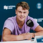 Cincinnati Open 16. kolo: Francis Tiafoe V. Holger Rune Holger Rune je videný počas zápasu 16. kola na Cincinnati Open v Mason, Ohio, 13. augusta 2025. Mason Ohio Spojené štáty PUBLICATIONxNOTxINxFRA Copyright: xJasonxWhitmanx pôvodný názov súboru:whitman-cincinna250813_np2D8.jpg