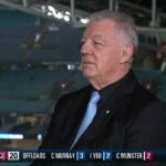 Phil Gould úplne odmietol odpovedať na otázku kolegu Jamesa Brayshawa