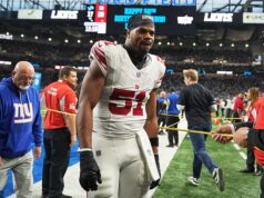 Hviezda Angry Giants odpálila vlastného quarterbacka Jaxsona Darta za to, že predstavil Trumpa na podujatí v New Yorku Abdul Carter odpálil svojho rozohrávača Jaxsona Darta za to, že privítal Donalda Trumpa na podujatí