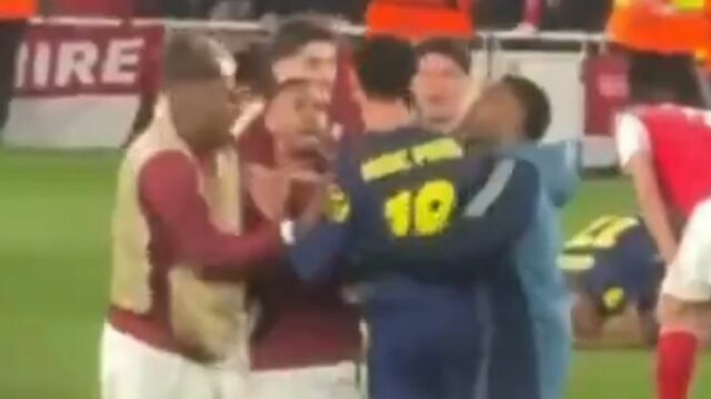 Gabriel Jesus v hádke