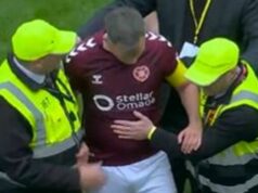 Hviezda Bloodied Hearts použitá ako ľudský štít počas keltského násilia, keď si spomína na trýznivý moment Hviezda Bloodied Hearts použitá ako ľudský štít počas keltského násilia, keď si spomína na trýznivý moment