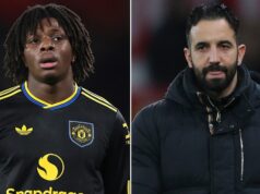 Hviezda Man Utd Patrick Dorgu prerušil mlčanie o modrinách kritiky Rubena Amorima – „Zasiahlo ma to“ Patrick Chinazaekpere Dorgu z Manchestru United hovorí počas tréningu 16. kola UEFA 2024/2025 a tlačovej konferencie v Carringtone