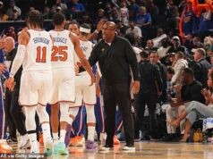 Hviezdy Knicks boli po víťazstve v play-off „zablokované z afterparty Met Gala“ Madonny a Sabriny Carpenterových v New Yorku Hlavný tréner Mike Brown z New York Knicks počas pondelňajšieho víťazstva porazil svojich hráčov