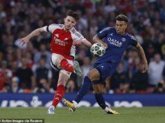 Iba TRI hviezdy Arsenalu prešli a Bukayo Saka vynechal: Štatistiky odhalili kombináciu PSG vs Arsenal XI pred finále Ligy majstrov Sofascore si pred sobotňajším finále Ligy majstrov vybralo kombinovanú XI PSG a Arsenalu