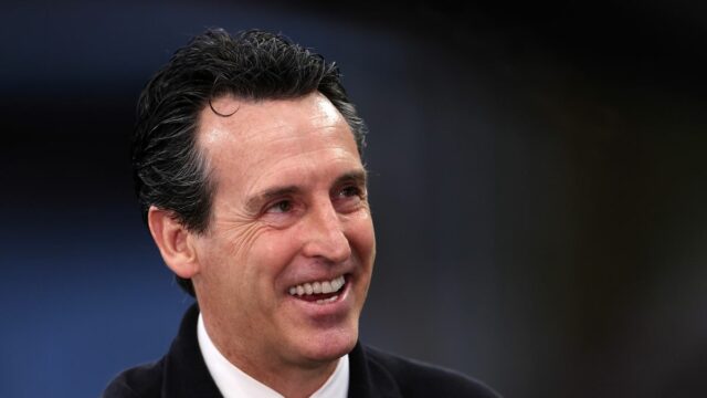Tréner Aston Villy Unai Emery
