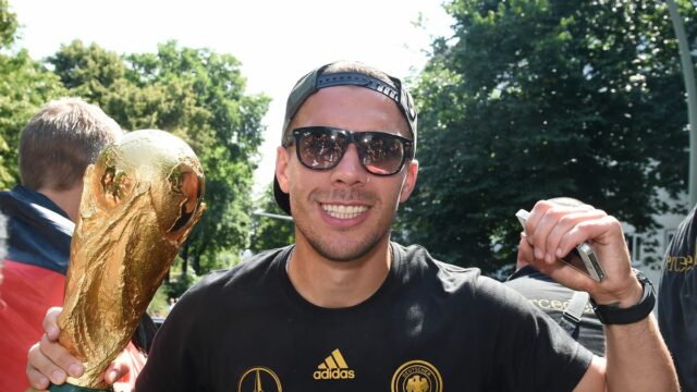 Lukas Podolski s majstrovstvami sveta
