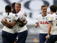 Ikona Tottenhamu menuje najväčších rivalov klubu – a nie je to Arsenal Hráči Tottenhamu oslavujú gól Tobyho Alderweirelda