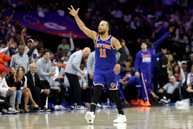 NBA DNES skóruje New York Knicks vs Philadelphia 76ers - JALEN BRUNSON