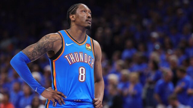 Jalen Williams vyradil zo 7. zápasu Thunder vs. Spurs zranenie Jalen Williams vyradil zo 7. zápasu Thunder vs. Spurs zranenie kolenného šľachu