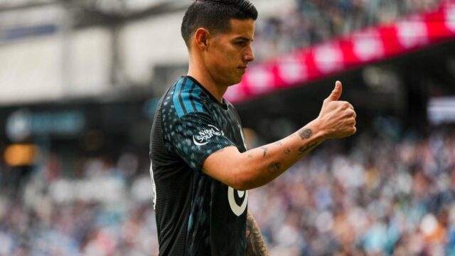 James Rodriguez sa pripravuje na odchod, keďže Minnesota hostí Rapids

