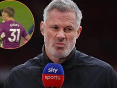 Jamie Carragher chváli Antonina Kinského po Leedsských hrdinstvách Jamie Carragher chváli Antonina Kinského po Leedsských hrdinstvách