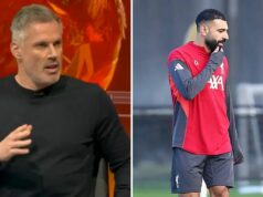 Jamie Carragher opäť útočí na Mohameda Salaha, prirovnáva odchod Liverpoolu ku Cristianovi Ronaldovi Jamie Carragher opäť útočí na Mohameda Salaha, prirovnáva odchod Liverpoolu ku Cristianovi Ronaldovi