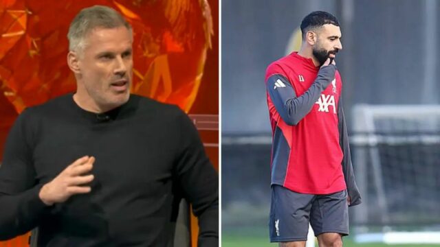 Jamie Carragher opäť útočí na Mohameda Salaha, prirovnáva odchod Liverpoolu ku Cristianovi Ronaldovi
