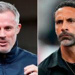 MANCHESTER, ANGLICKO - 20. SEPTEMBER: Rio Ferdinand z Manchestru United oslavuje so svojimi spoluhráčmi po tom, čo Mikael Silvestre strelil tretí gól počas zápasu Barclays Premiership medzi Manchestrom United a Liverpoolom na Old Trafford 20. septembra 2004 v anglickom Manchestri. (Foto Chris Coleman/Manchester United cez Getty Images)