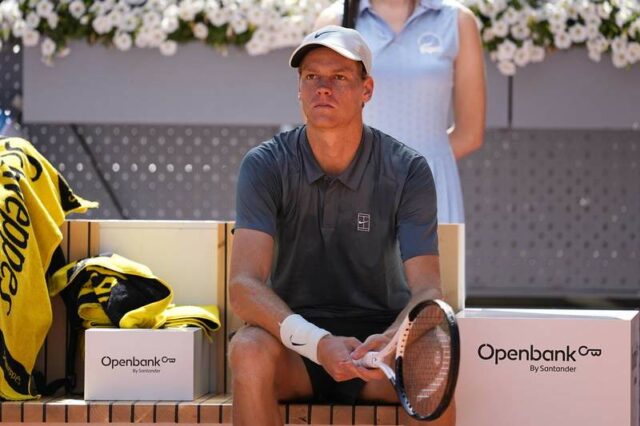 Alexander Zverev, Nemecko, počas zápasu Madrid Open Tennis 2025. 27. apríla 2026. 20260427981