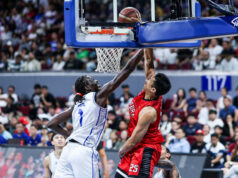 Japeth Aguilar sa vracia do Ginebry pred play-off Japeth Aguilar Bol Bol Barangay Ginebra vs TNT PBA