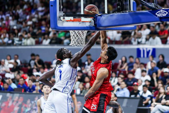 Japeth Aguilar Bol Bol Barangay Ginebra vs TNT PBA