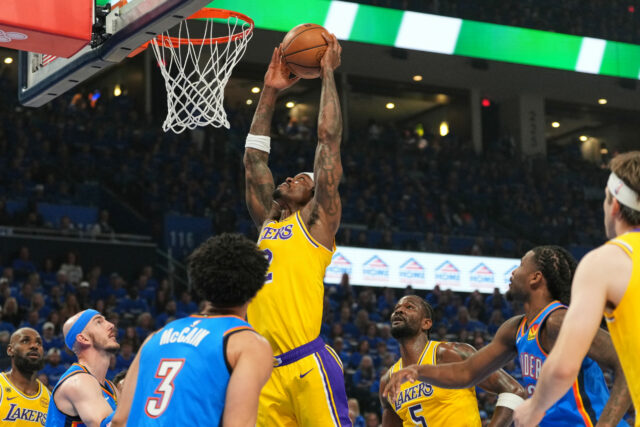 Zranenie Lakers vs Thunder play-off Západnej konferencie NBA Chet Holgrem