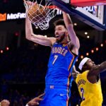 Jarred Vanderbilt z Lakers každý deň po vykĺbení pravého malíčka