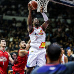 Jaylen Johnson Rain or Shine vs Barangay Ginebra PBA semifinále