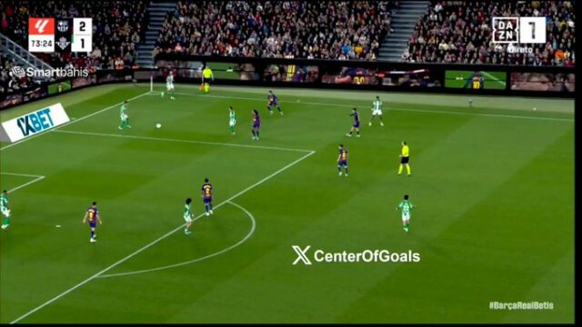 Joao Cancelo obnovuje pre Barcelonu dvojgólovú výhodu Joao Cancelo obnovuje pre Barcelonu dvojgólovú výhodu